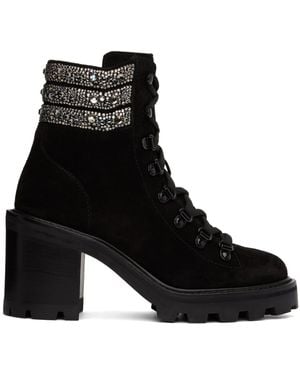 Jimmy Choo Black Esche 65 Ankle Boots