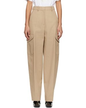 Givenchy Cocoon Utility Trousers - Natural