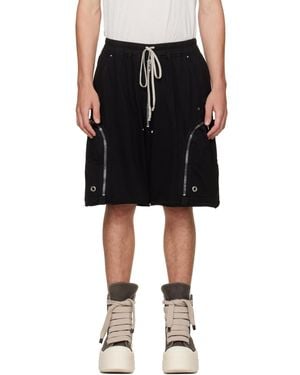 Rick Owens Tower Bauhaus Shorts - Black