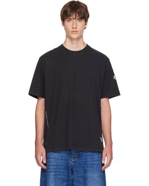 Moncler Genius Moncler X Fragment Short Sleeve T-Shirt - Black