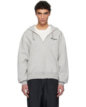 Wacko Maria – Heavy Weight Full-Zip Hooded Sweatshirt Black