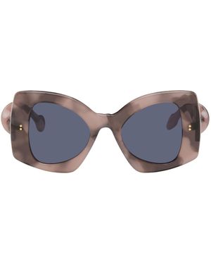 JW Anderson Ssense Exclusive Twister Sunglasses - Black