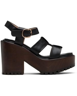 Gabriela Hearst Hera Platform Sandals - Black