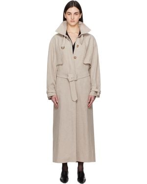 La Collection Jocasta Trench Coat - Black