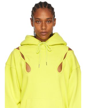 Columbia Ssense Exclusive Double Knot Single Ear Cuff - Yellow