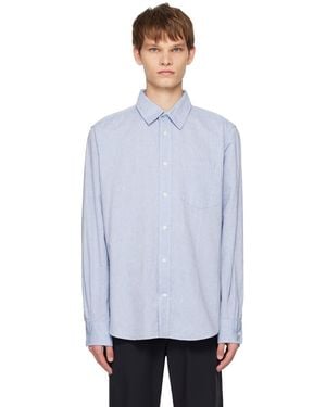 Norse Projects ブルー Algot シャツ - マルチカラー