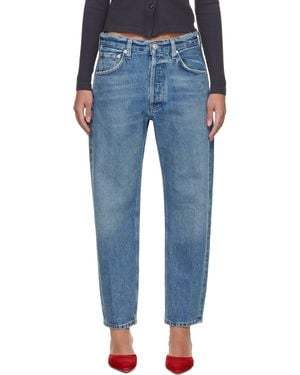 Citizens of Humanity Winslow Cropped Boyfriend Jeans - Blue