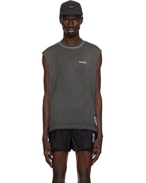 Satisfy Débardeur Gris En Auralite - Noir
