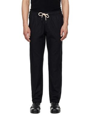 Oas Linen Pants - Black