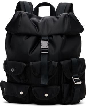 Sacai Nylon Backpack - Black