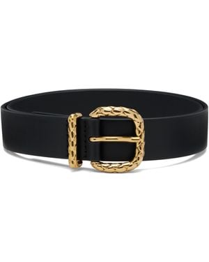Bottega Veneta Coaxial Loop Belt - Black