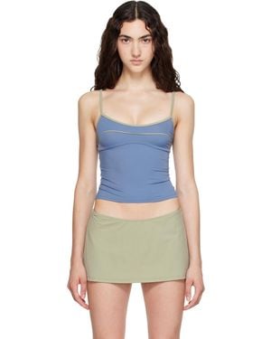 Fruity Booty Reef Tankini Top - Blue
