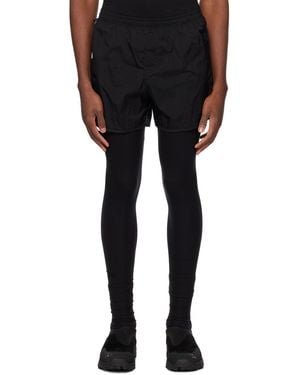 True Tribe Warm Steve Shorts - Black