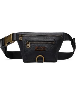 HUGO Sac-Ceinture Noir En Cuir Synthétique Grainé