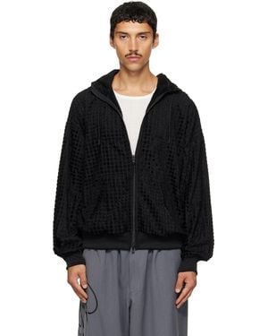 Y-3 Hooded Reversible Track Jacket - Black