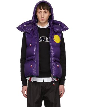 Moncler 2 1952 Purple Down Lorent Vest