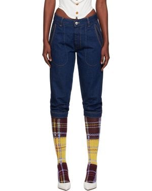 Vivienne Westwood Jean De Style Culotte Casa Bleu
