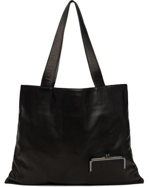 Yohji Yamamoto Coin Purse Tote - Black