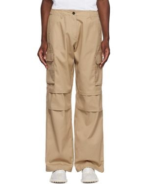 Coperni Flap Pocket Cargo Pants - Natural