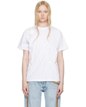 Coperni Disney Rose T-Shirt - White