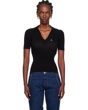 Vivienne Westwood Marina Polo - Black