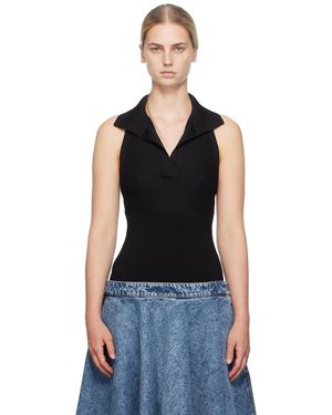 Alaïa Alaïa ポロ ボディスーツ - ブラック