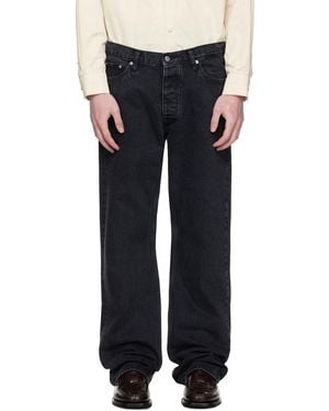 Hope Relaxed Bootcut Jeans - Black