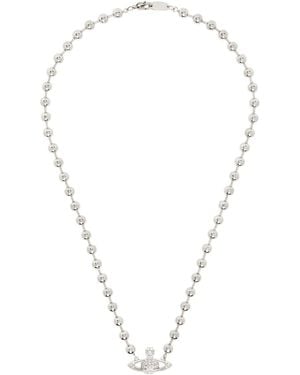 Vivienne Westwood Thames Mini Bas Relief Necklace - Multicolour