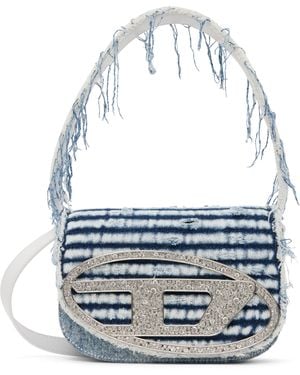 DIESEL ブルー 1Dr デニム バッグ