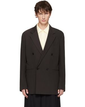 Lanvin Double-Breasted Blazer - Black