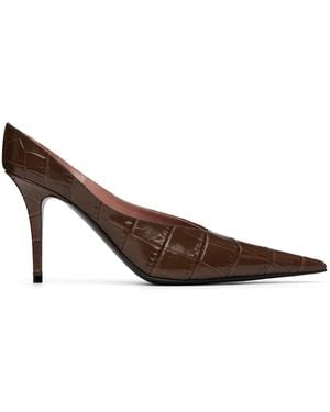 AMINA MUADDI Anok Mule 90 Heels - Black