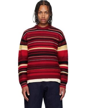 JW Anderson Multi Stripe Jumper - Red