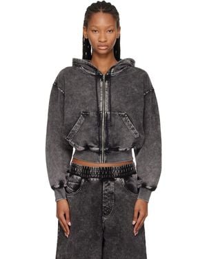 DIESEL F-Elycy-Aa2 Hoodie - Gray