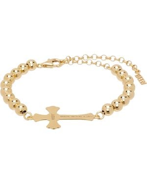 Veert 'The Plain Cross' Bracelet - Black