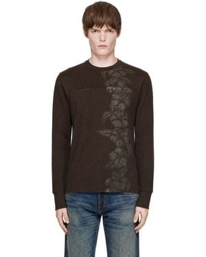 Raimundo Langlois Ssense Exclusive Long Sleeve Football T-Shirt - Brown