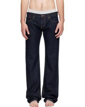 Raimundo Langlois Slim Straight Jeans - Blue