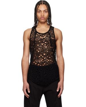 Julius Lathrus Tank Top - Black