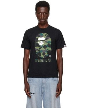 A Bathing Ape 1St Camo T-Shirt - Black