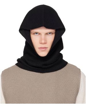 Homme Plissé Issey Miyake Cashmere Winter Gear Snood - Black
