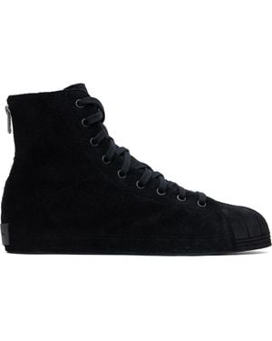 Y-3 Nizzastar Hi Trainers - Black