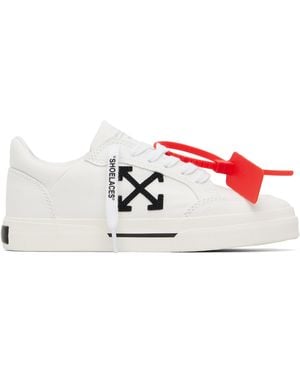 Off-White c/o Virgil Abloh Vulcanized Low Canvas Trainers - Black