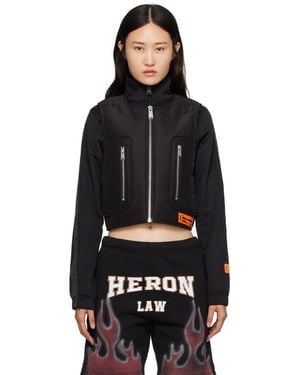 Heron Preston Black Ex-ray Vest