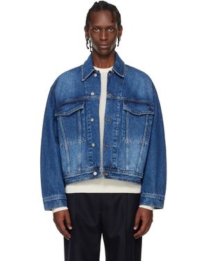 Studio Nicholson Stein Denim Jacket - Blue