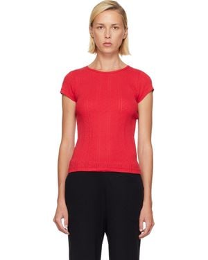 Cou Cou Micro T-Shirt Rouge