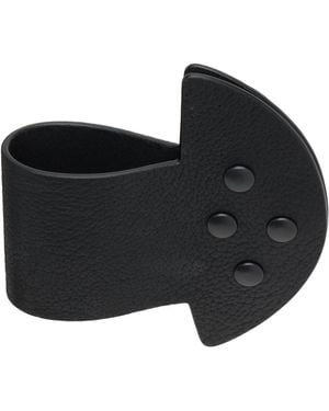 Rick Owens Concordians Anthem Snaps Cuff Bracelet - Black