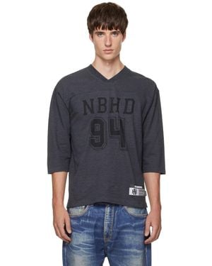 Neighborhood Football T-Shirt - Blue