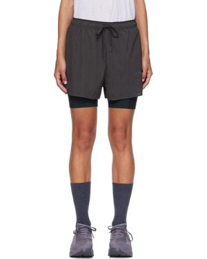 Post Archive Faction PAF On Edition Zero 2-In-1 Shorts - Grey