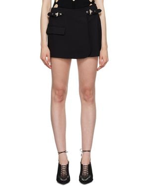 Dion Lee Interlock Miniskirt - Black