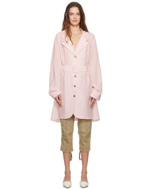 Caro Editions Robe Courte Bonsai Rose - Noir