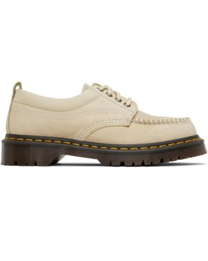 Dr. Martens Derbys Lowell Beiges - Noir